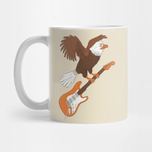 psychedelic eagle Mug